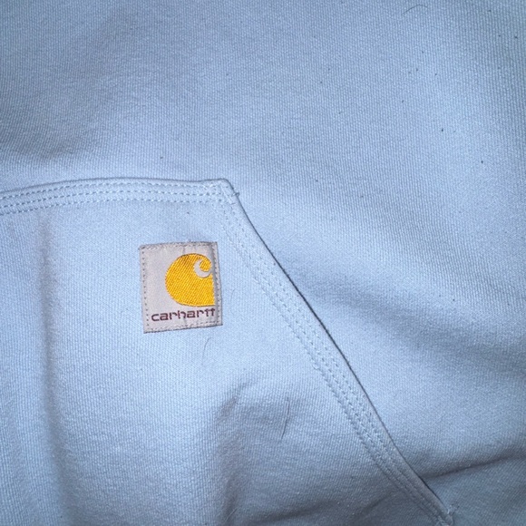 Carhartt Sky Blue Hoodie - Picture 2 of 5